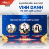 Mẫu Phông nền Backdrop Vinh danh đội nhóm xuất sắc nhất (Xanh dương) 2 Mẫu Phông nền Backdrop Vinh danh đội nhóm xuất sắc nhất (Xanh dương) - mẫu PowerPoint Slide Tốt