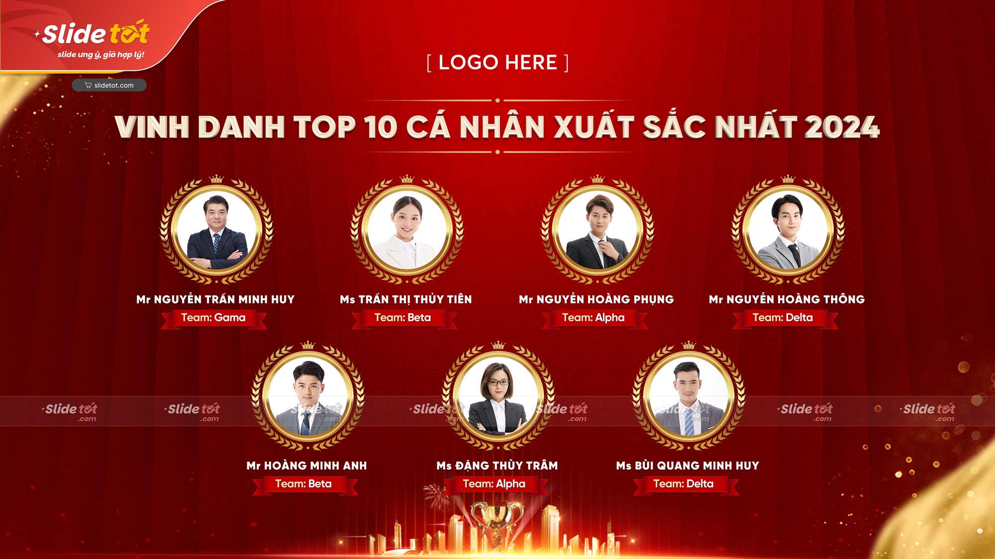 Mẫu Phông nền Backdrop Vinh danh TOP10 cá nhân xuất sắc nhất (Đỏ) 5 Mẫu Phông nền Backdrop Vinh danh TOP10 cá nhân xuất sắc nhất (Đỏ) - Ảnh 3