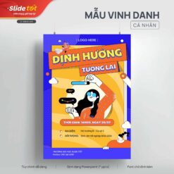 Mẫu Poster định hướng tương lai - Slide Tốt