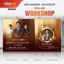 Kho mẫu slide powerpoint thuyết trình đẹp-giá tốt 39 Mẫu thiệp mời Workshop - mẫu PowerPoint Slide Tốt
