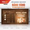 Mẫu vinh danh bảng vàng doanh thu Quý 1 Mẫu vinh danh bảng vàng doanh thu Quý - mẫu PowerPoint Slide Tốt