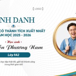 Mẫu vinh danh học sinh thành tích xuất sắc nhất 7 Mau vinh danh hoc sinh co thanh tich xuat sac nhat slidetot 2
