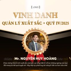 Mẫu vinh danh quản lý xuất sắc nhất Quý 7 Mau vinh danh quan ly xuat sac nhat quy slidetot 2