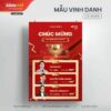Mẫu Poster Vinh danh Top3 cá nhân xuất sắc 2 Mẫu Poster Vinh danh Top3 cá nhân xuất sắc - Slide Tốt
