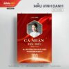 Mẫu Poster Vinh danh cá nhân 2 Mẫu Poster Vinh danh cá nhân - Slide Tốt