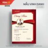 Mẫu Poster Vinh danh cá nhân 2 Mẫu Poster Vinh danh cá nhân - Slide Tốt