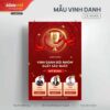Mẫu Poster Vinh danh đội nhóm xuất sắc nhất 2 Mẫu Poster Vinh danh đội nhóm xuất sắc nhất - Slide Tốt