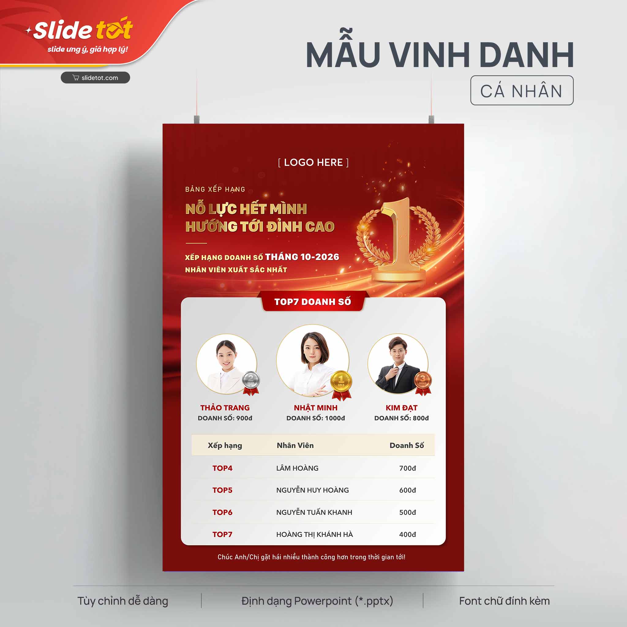 Mẫu Poster Vinh danh Top7 xuất sắc nhất 3 Mẫu Poster Vinh danh Top7 xuất sắc nhất - Slide Tốt