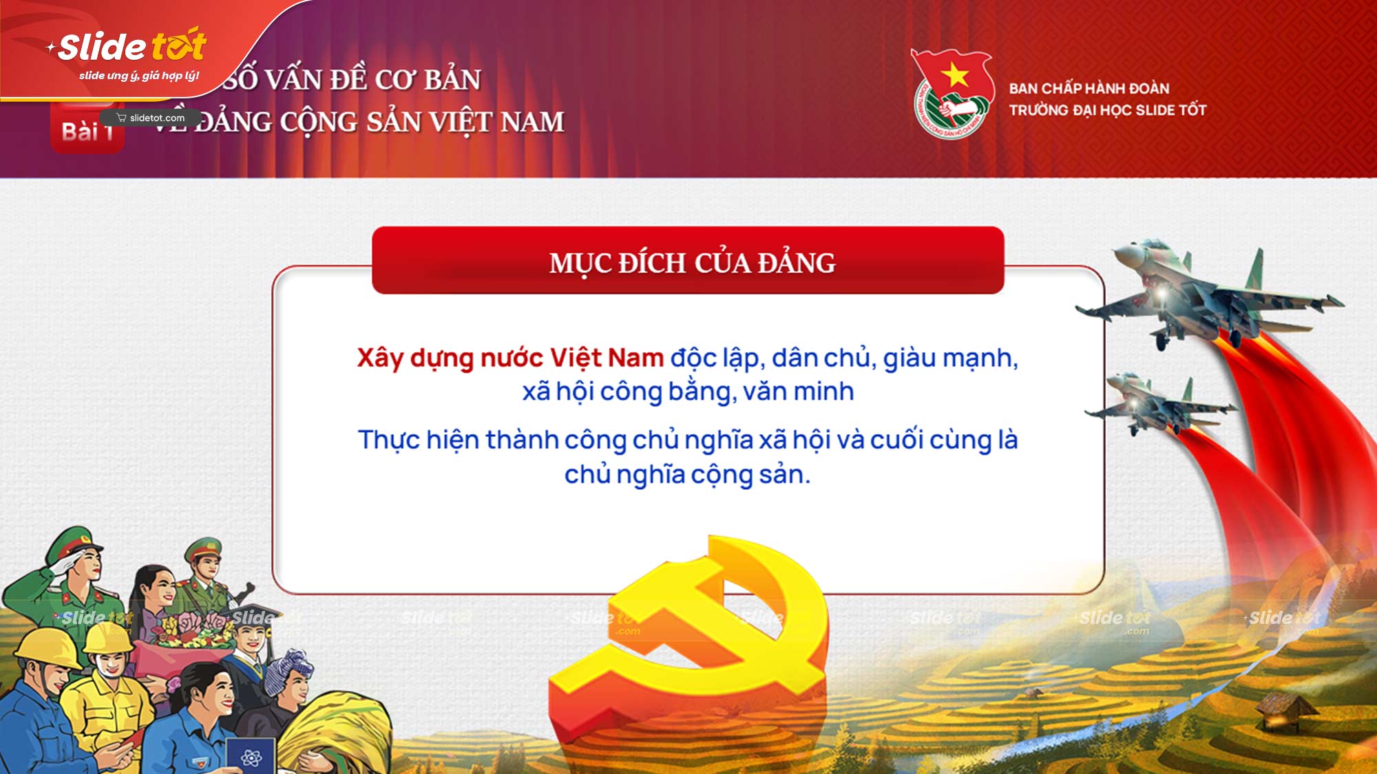 Mẫu Slide Bồi dưỡng cảm tình Đoàn 7 Mẫu Slide Bồi dưỡng cảm tình Đoàn - Ảnh 5