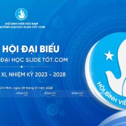 Alternative view of Mẫu Slide Đại hội đại biểu Hội sinh viên Việt Nam