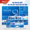 Mẫu Slide Đại hội đại biểu Hội liên hiệp thanh niên Việt Nam (LHTN) 1 Mau slide dai hoi dai hieu hoi lien hiep thanh nien viet nam LHTNVN slidetot 2