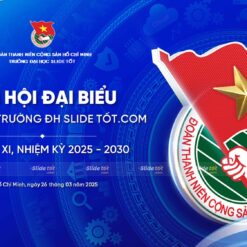 Mẫu Slide Đại hội Đoàn thanh niên cộng sản Hồ Chí Minh 11 Mau slide dai hoi doan thanh nien cong san ho chi minh slidetot 2
