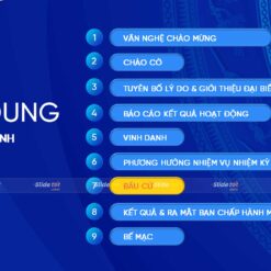 Mẫu Slide Đại hội Đoàn thanh niên cộng sản Hồ Chí Minh 12 Mau slide dai hoi doan thanh nien cong san ho chi minh slidetot 5