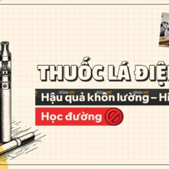 Kho mẫu slide powerpoint thuyết trình đẹp-giá tốt 155 Alternative view of Mẫu Slide Tuyên truyền Phòng chống Thuốc lá điện tử trong học đường