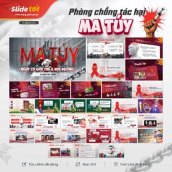 Mẫu Slide Tuyên truyền phòng chống tác hại Ma Túy