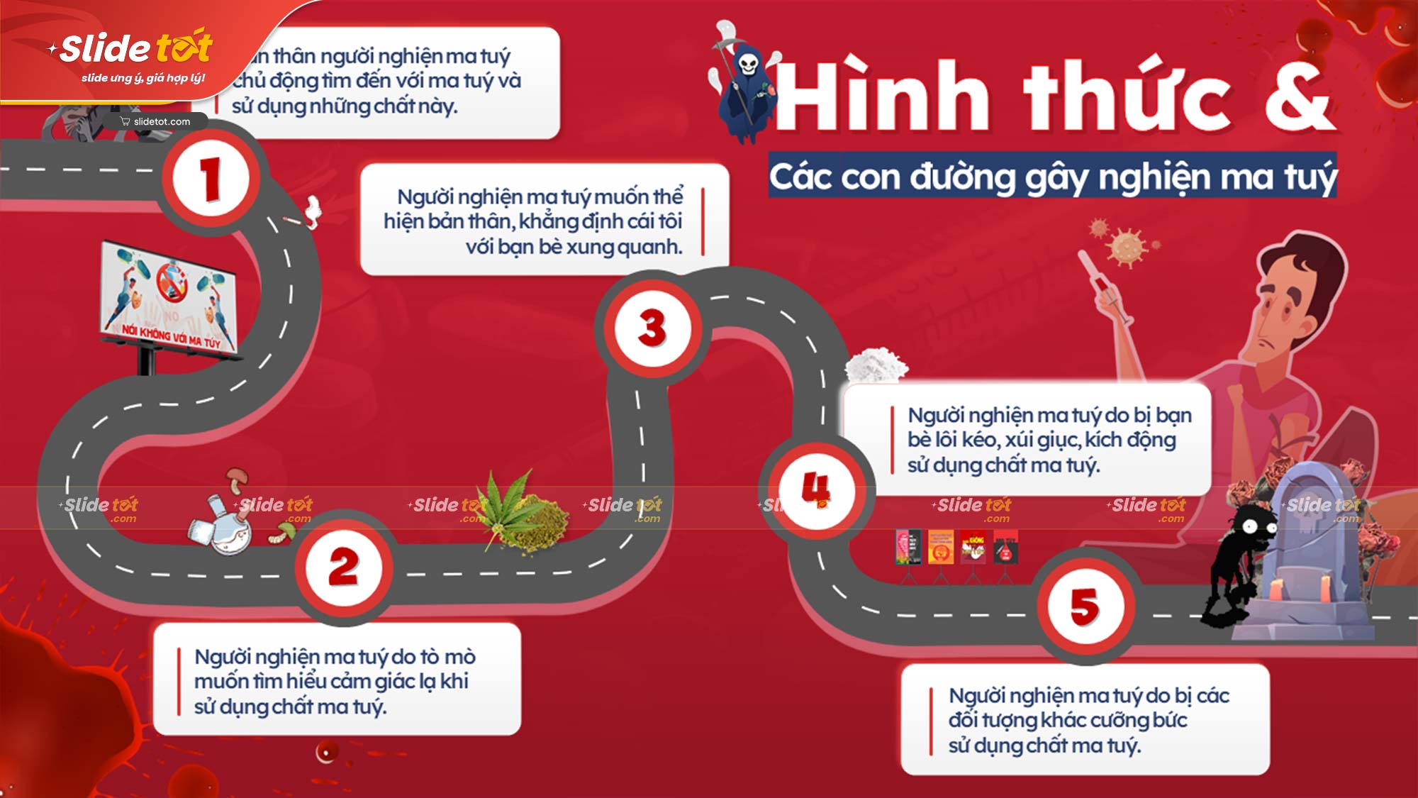 Mẫu Slide Tuyên truyền phòng chống tác hại Ma Túy 8 Mẫu Slide Tuyên truyền phòng chống tác hại Ma Túy - Ảnh 6