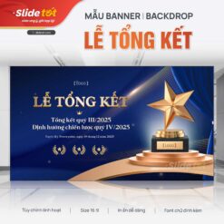 Mẫu tổng kết & định hượng chiến lược - Slidetot