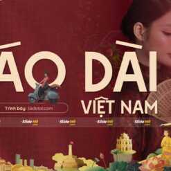 Alternative view of Mẫu Slide Áo dài Việt Nam