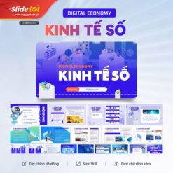 Mẫu Slide Kinh tế số (Digital Economy)
