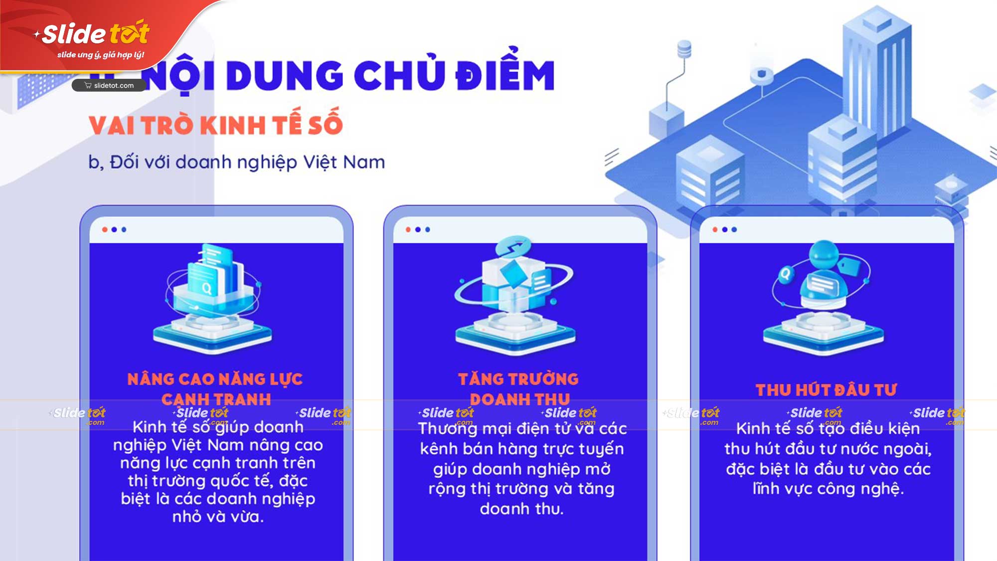 Mẫu Slide Kinh tế số (Digital Economy) 7 Mẫu Slide Kinh tế số (Digital Economy) - Ảnh 5