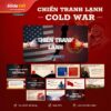 Mẫu Slide lịch sử: Chiến tranh lạnh 1947-1991 (Cold War) 2 mau slide lich su chien tranh lanh 1947 1991 cold war slidetot 1