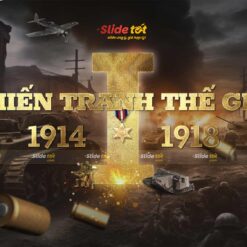 Alternative view of Mẫu Slide lịch sử Chiến tranh thế giới thứ 1 (World War 1)