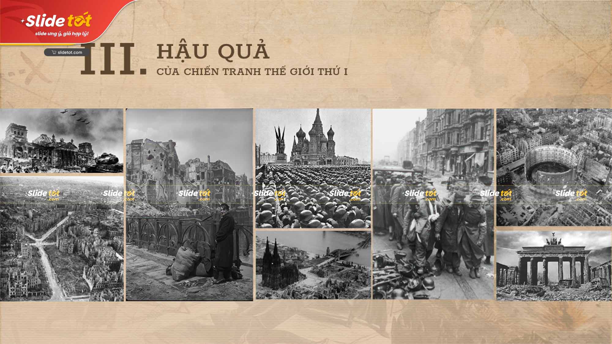 Mẫu Slide lịch sử Chiến tranh thế giới thứ 1 (World War 1) 8 Mẫu Slide lịch sử Chiến tranh thế giới thứ 1 (World War 1) - Ảnh 6