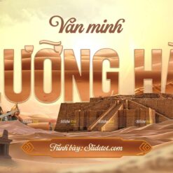 Kho mẫu slide powerpoint thuyết trình đẹp-giá tốt 183 Alternative view of Mẫu slide lịch sử: Văn minh Lưỡng Hà cổ đại (History of Mesopotamia)