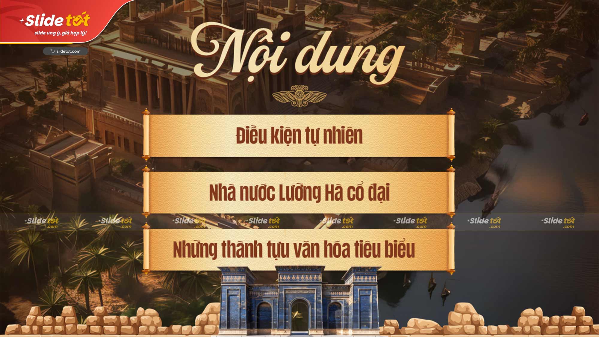 Mẫu slide lịch sử: Văn minh Lưỡng Hà cổ đại (History of Mesopotamia) 5 Mẫu slide lịch sử: Văn minh Lưỡng Hà cổ đại (History of Mesopotamia) - Ảnh 3