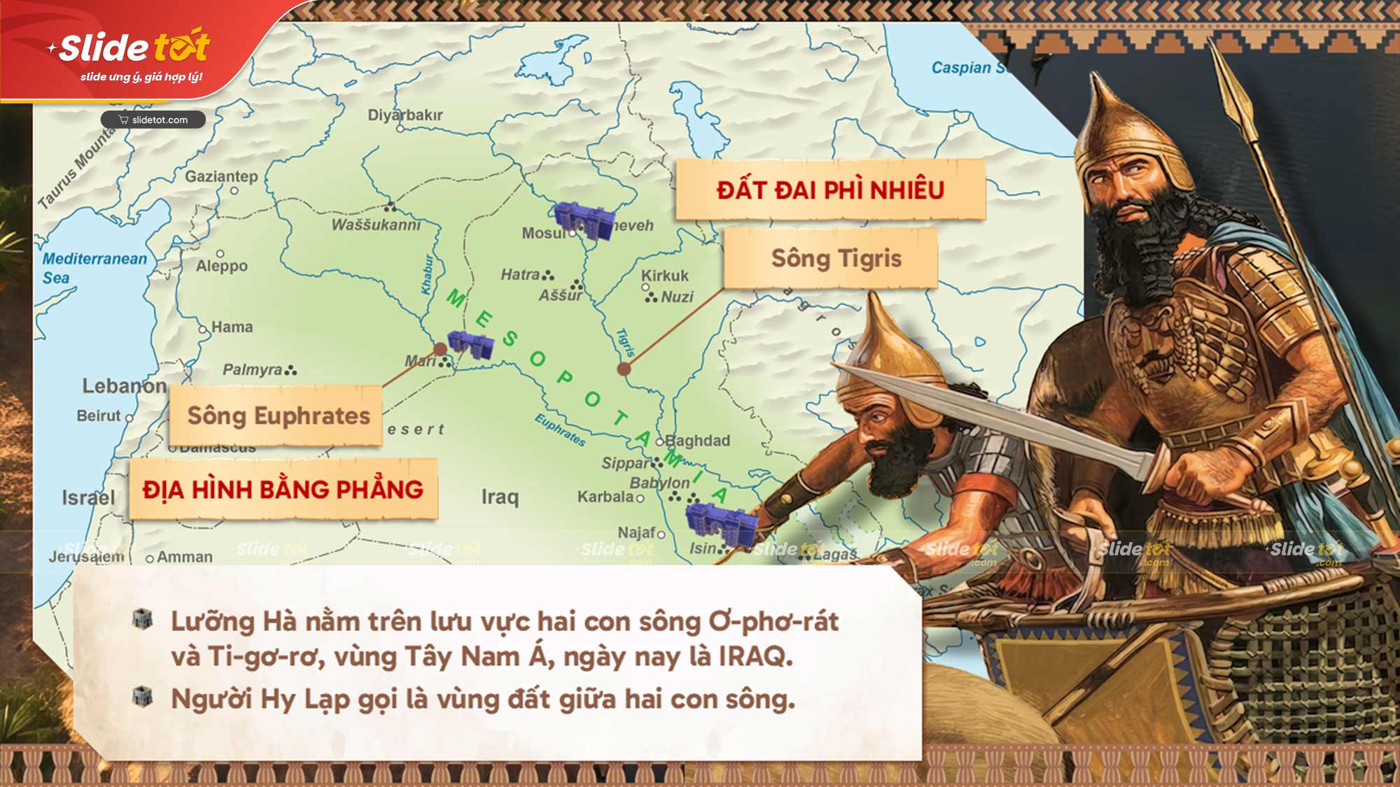 Mẫu slide lịch sử: Văn minh Lưỡng Hà cổ đại (History of Mesopotamia) 7 Mẫu slide lịch sử: Văn minh Lưỡng Hà cổ đại (History of Mesopotamia) - Ảnh 5