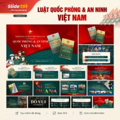 Mẫu Slide Luật Quốc phòng & An ninh Việt Nam