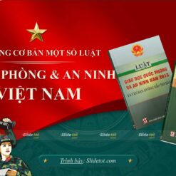 Alternative view of Mẫu Slide Luật Quốc phòng & An ninh Việt Nam