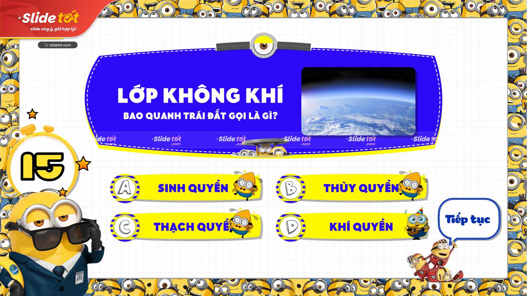 Mẫu Slide Minion Kẻ cắp mặt trăng - Despicable Me (Quiz Game Đố Vui) 10 Mẫu Slide Minion Kẻ cắp mặt trăng - Despicable Me (Quiz Game Đố Vui) - Ảnh 8