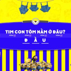 Mẫu Slide Minion Kẻ cắp mặt trăng - Despicable Me (Quiz Game Đố Vui) 17 mau slide minion ke cap mat trang quiz game do vui slidetot 8