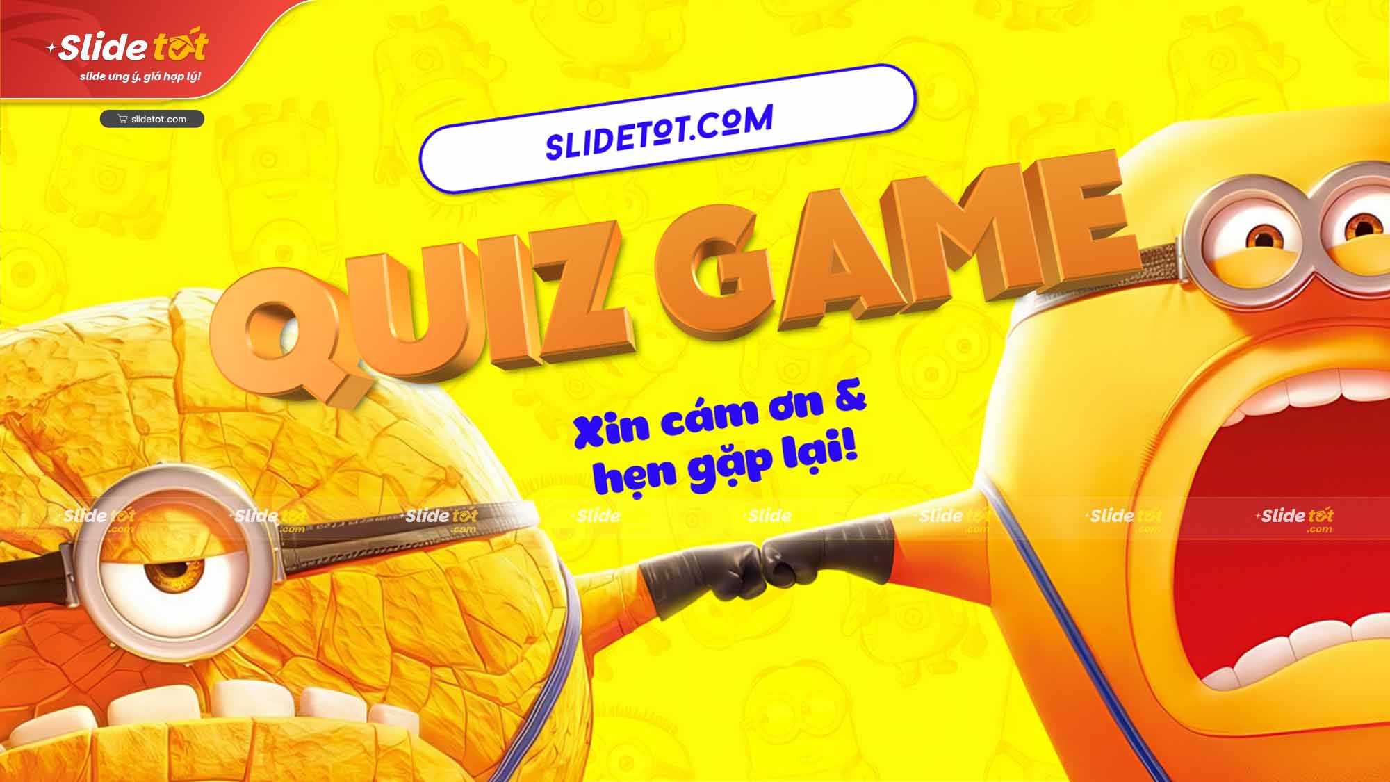 Mẫu Slide Minion Kẻ cắp mặt trăng - Despicable Me (Quiz Game Đố Vui) 11 Mẫu Slide Minion Kẻ cắp mặt trăng - Despicable Me (Quiz Game Đố Vui) - Ảnh 9