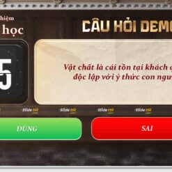 Mẫu Slide Trắc nghiệm Triết học Mác-Lenin (Ver2) 12 mau slide trac nghiem triet hoc mac lenin slidetot 13