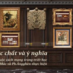 Mẫu Slide Triết học Mác-Lenin (Phần 2) 12 mau slide triet hoc mac lenin slidetot 11