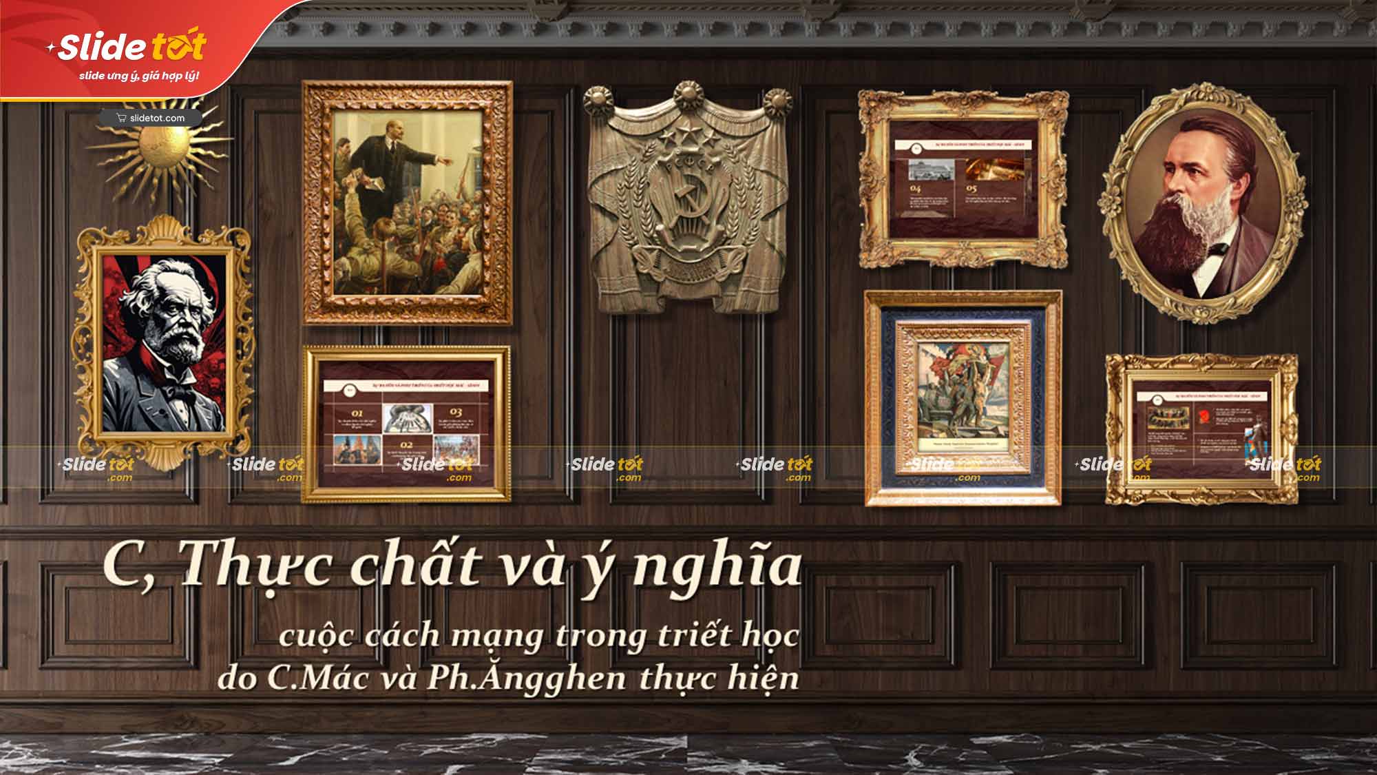 Mẫu Slide Triết học Mác-Lenin (Phần 2) 7 Mẫu Slide Triết học Mác-Lenin (Phần 2) - Ảnh 5