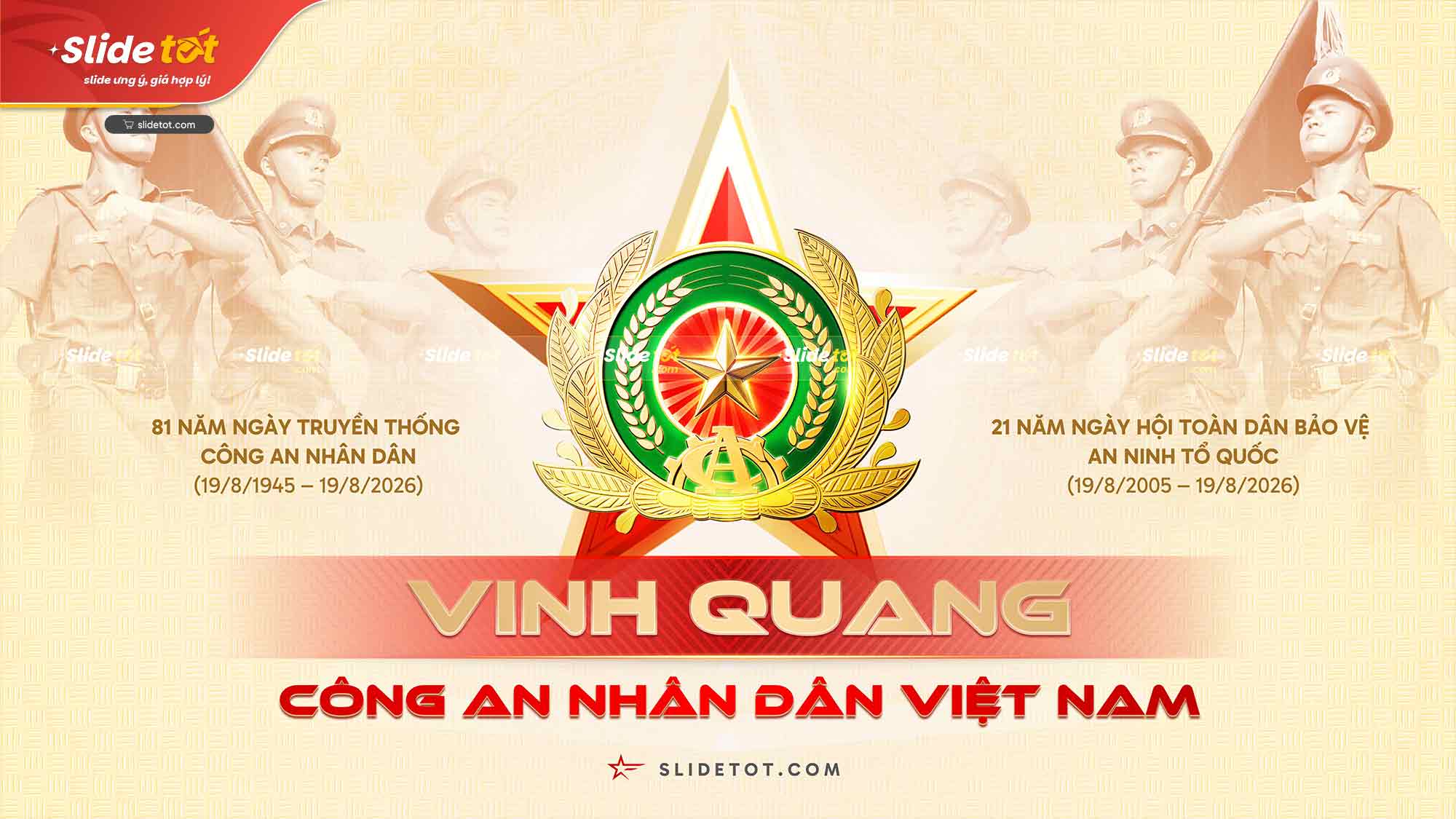 Mẫu Phông nền Backdrop Ngày truyền thống Công an Nhân dân 4 Mẫu Phông nền Backdrop Ngày truyền thống Công an Nhân dân - Ảnh 2