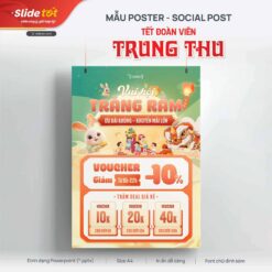 Mẫu Poster A4 Tết Trung Thu