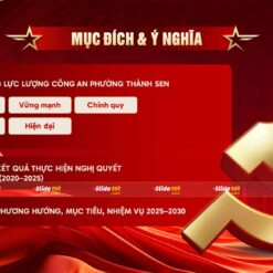 Mẫu Slide Đại hội Đảng Bộ Công an Nhân dân 10 mau slide dai hoi dang bo cong an nhan dan slidetot 2