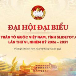 Mẫu Slide Đại hội Mặt trận tổ quốc Việt Nam 10 mau slide dai hoi mat tran to quoc viet nam slidetot 2