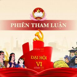 Mẫu Slide Đại hội Mặt trận tổ quốc Việt Nam 14 mau slide dai hoi mat tran to quoc viet nam slidetot 6