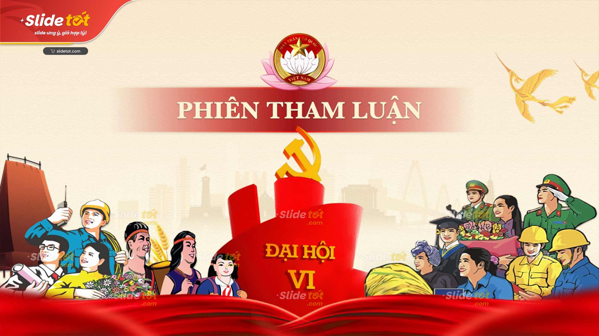 Mẫu Slide Đại hội Mặt trận tổ quốc Việt Nam 8 Mẫu Slide Đại hội Mặt trận tổ quốc Việt Nam - Ảnh 7